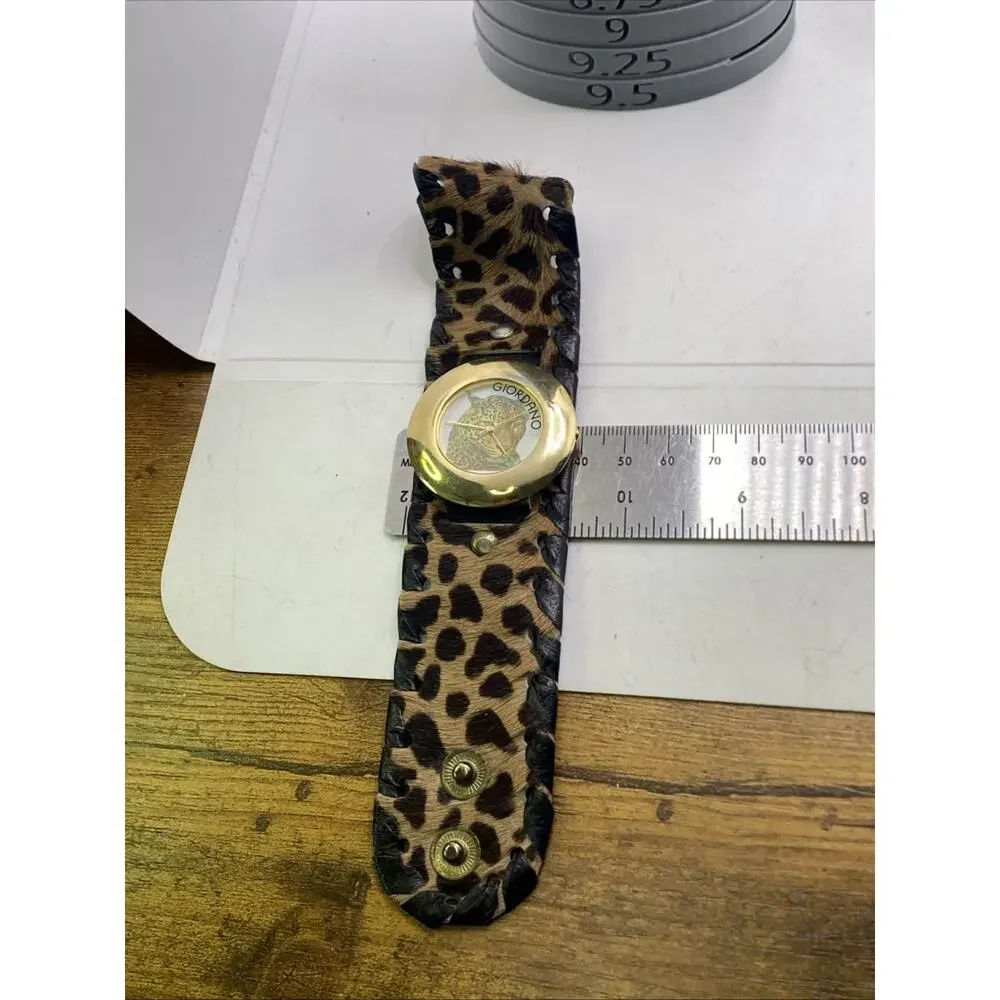 Vintage Giordano Jaguar Watch Works New Battery